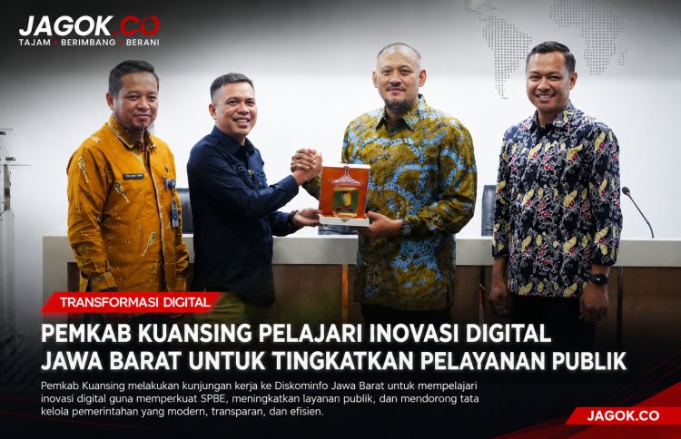 Pemkab Kuansing Pelajari Inovasi Digital Jabar untuk Perkuat SPBE