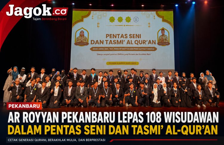 Ar Royyan Pekanbaru Lepas 108 Wisudawan dalam Pentas Seni dan Tasmi' Al-Qur'an