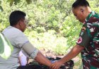 Sentuh Masyarakat Pesisir, Tim Kesehatan TMMD Ke-129 Kodim 0313/KPR Lakukan Pemeriksaan Kesehatan Warga