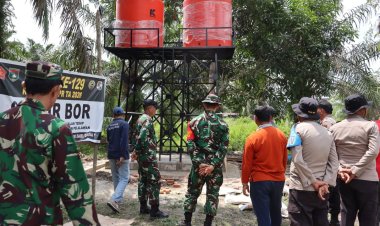 Pastikan Kesiapan Kunjungan Tim Wasev Mabesad, Dandim 0313/KPR Tinjau Langsung Sasaran Fisik TMMD Ke-129 di Desa Pangkalan Terap