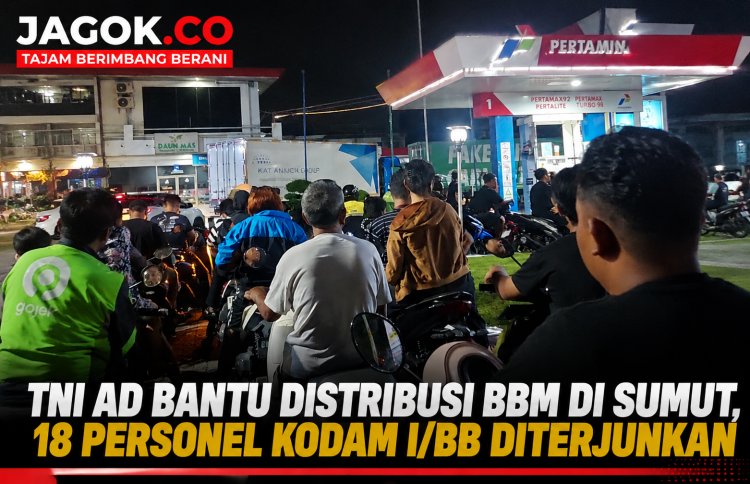 TNI AD Bantu Distribusi BBM Sumut, Kodam I/BB Kerahkan 18 Personel