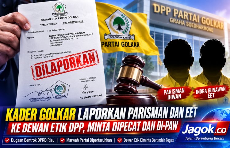 Kader Golkar Laporkan Parisman dan Eet ke Dewan Etik DPP