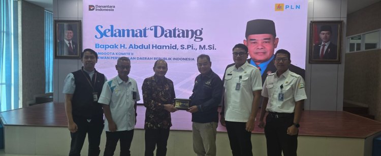 Senator H. Abdul Hamid Dorong Pemerataan Listrik di Riau, PLTS Jadi Solusi untuk Daerah Terpencil