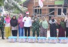 Tinjau Hasil Pembangunan TMMD ke-129, Tim Wasev Mabesad  Brigjen TNI Zulfirman Chaniago, S.I.P., M.Han Evaluasi Sasaran Fisik