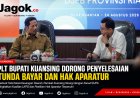 Plt Bupati Kuansing Dorong Penyelesaian Tunda Bayar dan Hak Aparatur