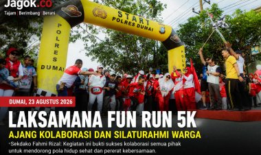 Laksamana Fun Run 5K 2026 Jadi Ajang Kolaborasi Warga Dumai