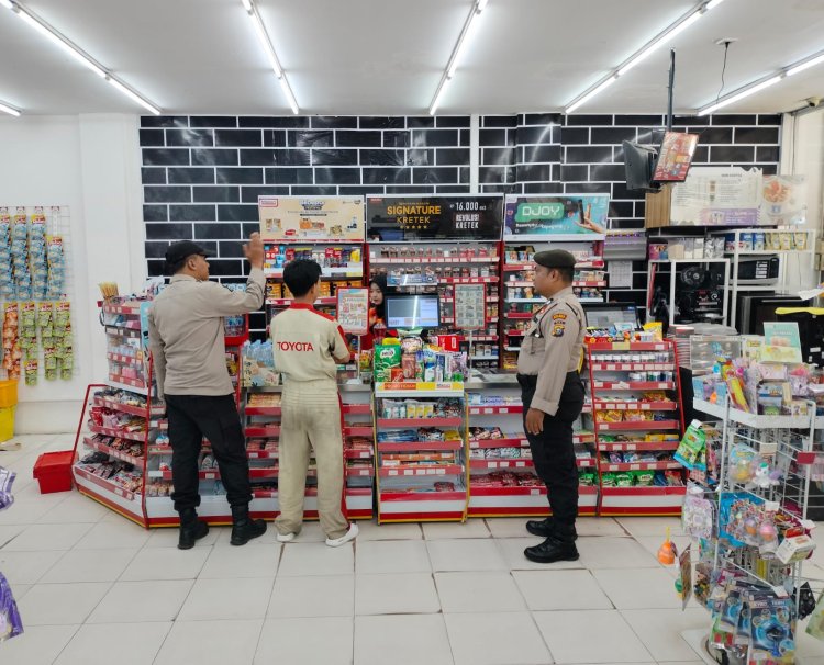 Polsek Pangkalan Kerinci Intensifkan Patroli Cegah C3, Kamtibmas Tetap Kondusif